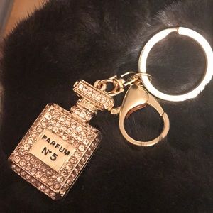 , Carmel Crystallized keychain